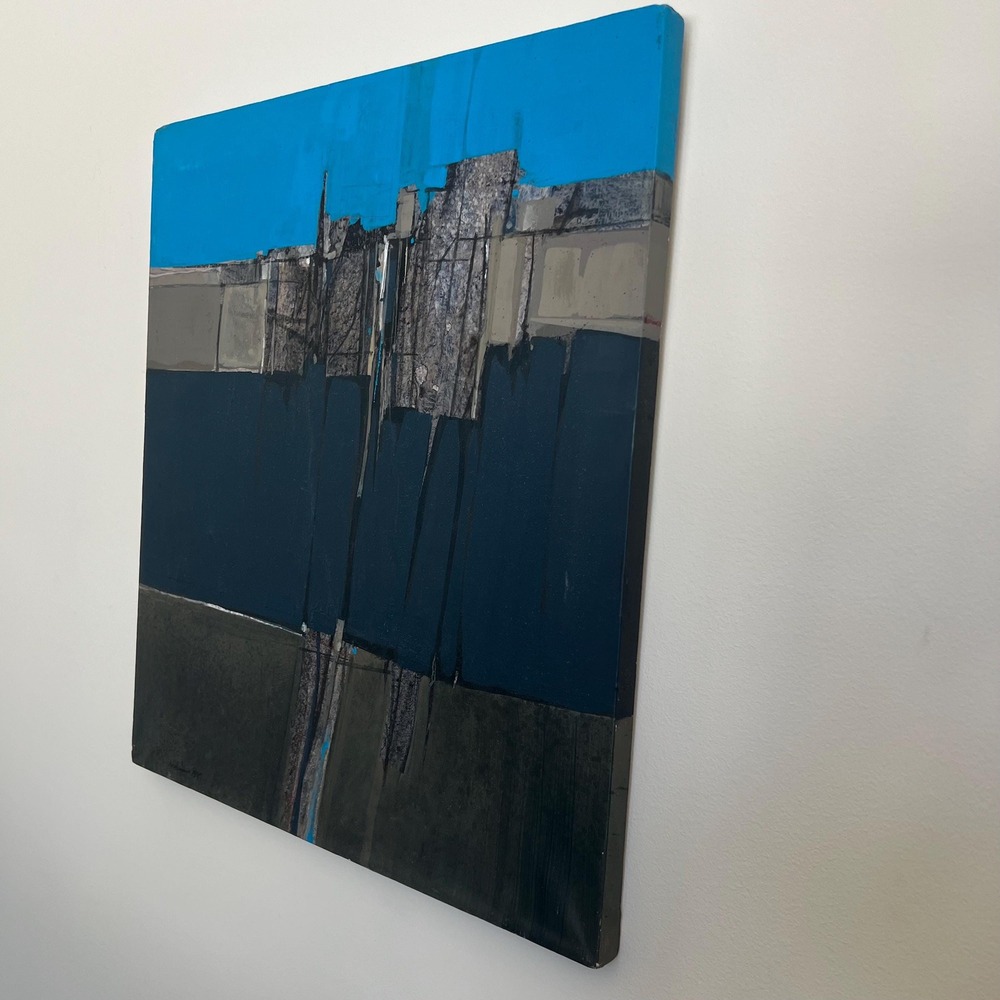 Mixed Medium painting "Ancient Walls" by Donald Louthian - Picture 7 of 11